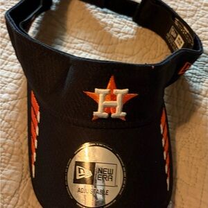 New Era Houston Astros Adjustable Visor. One size fits most. Like new.